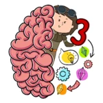 brain test 3 android application logo